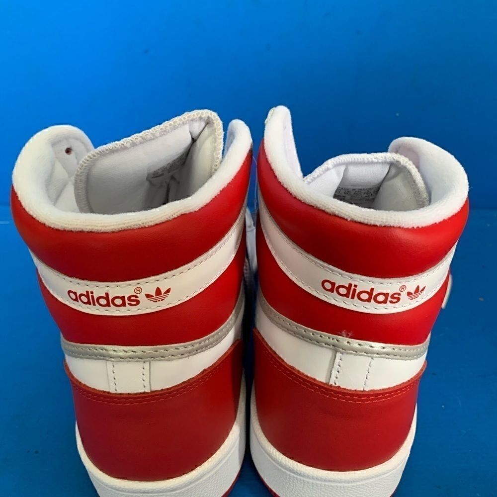adidas Top Ten RB White Scarlet Red FV4925 Men's Basketball Sneakers Size 11 - Picture 3 of 12